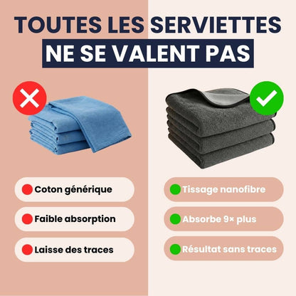 Serviette Nanofibre XXL - 60x40cm