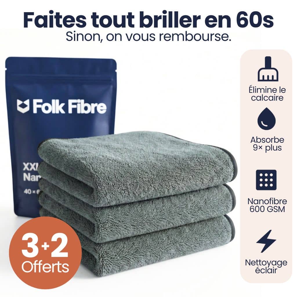 Serviette Nanofibre XXL - 60x40cm